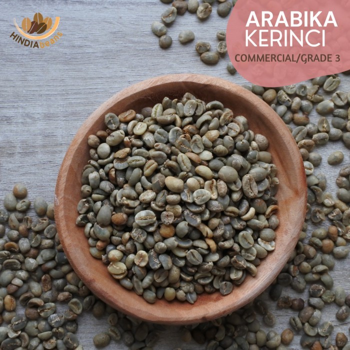 

Greenbean - Kopi Mentah - Biji Kopi Arabika Kerinci Commercial/Grade 3