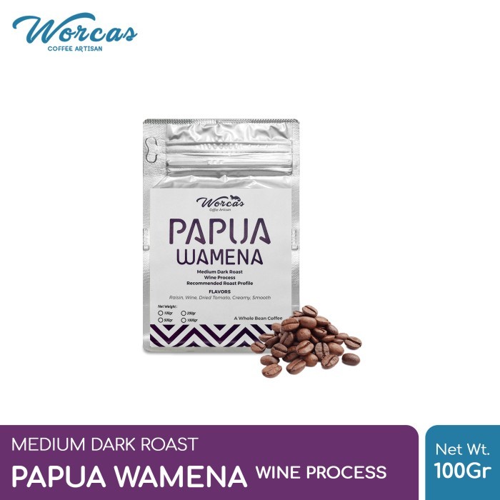

Kopi Arabica Papua Wamena "Wine Process" 100 Gram Medium Dark Roast - KOPI BIJI