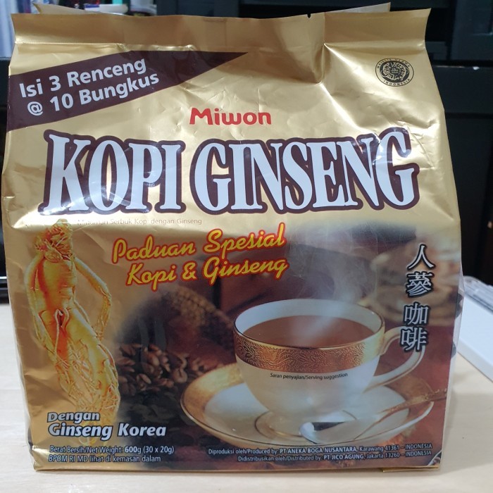 

miwon kopi ginseng korea