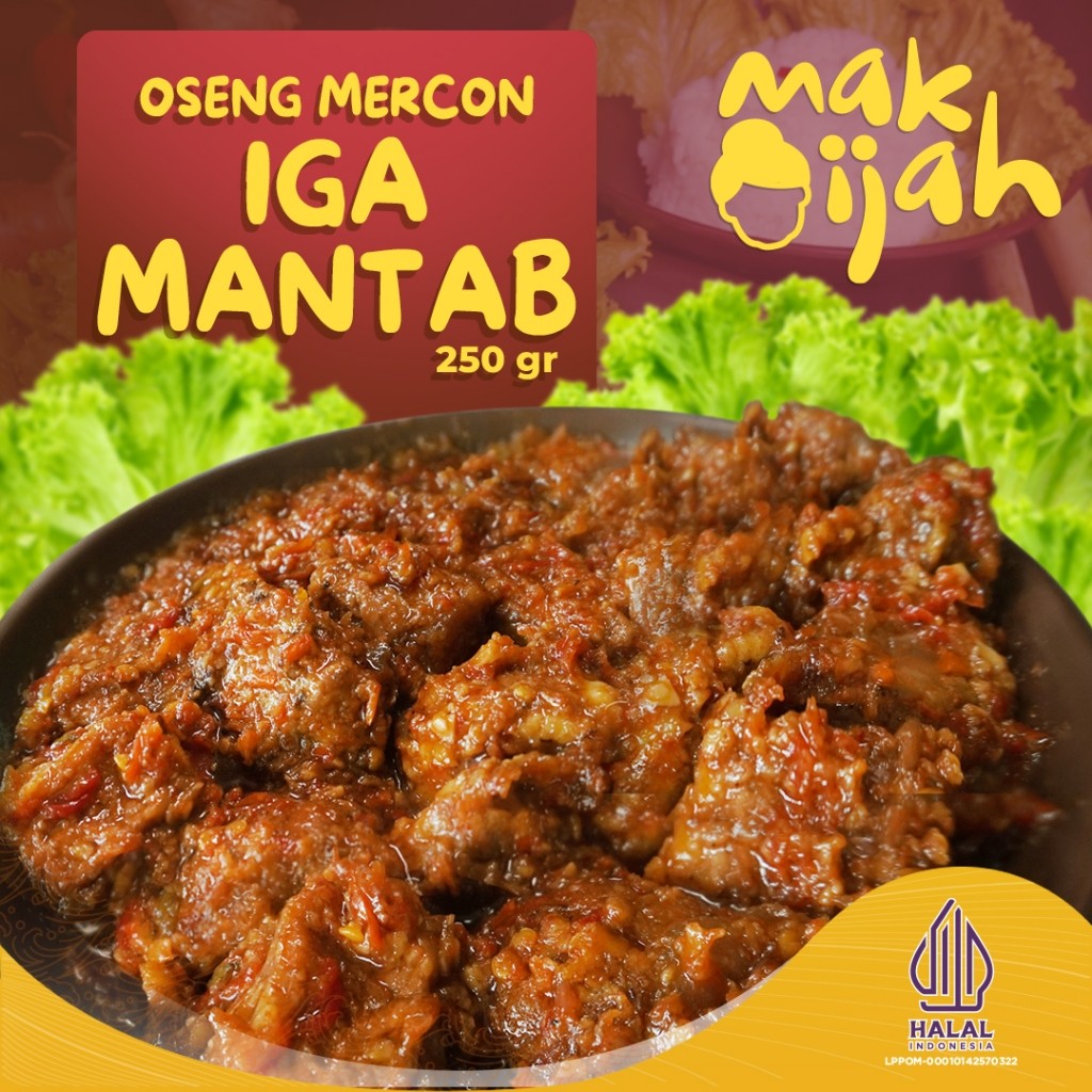 

OSENG MERCON IGA SAPI MANTAP RAWIS TANPA TULANG SIAP MAKAN PORSI KELUARGA