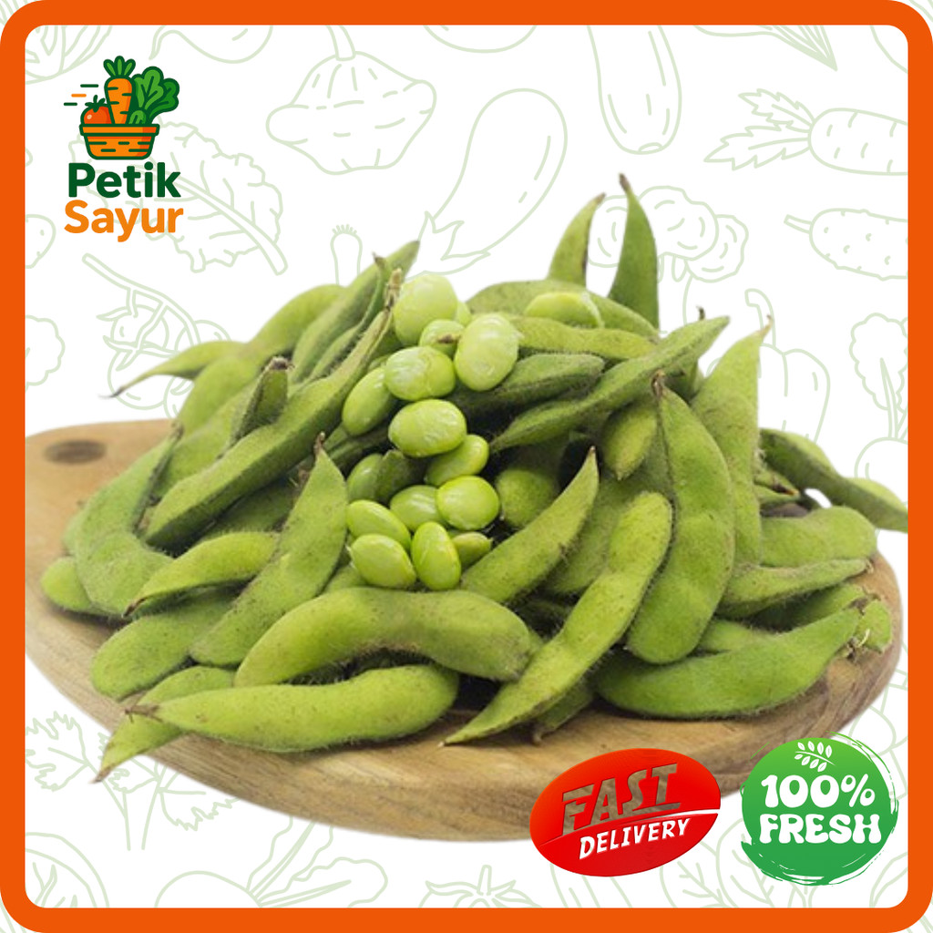 

Edamame Konvensional 500 gram PetikSayur