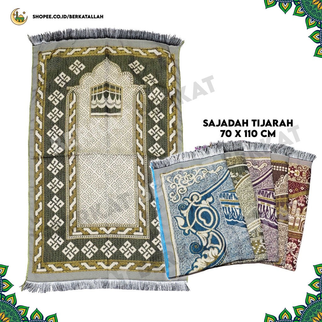 BAHAN PREMIUM / Sajadah Travel Besar Tijarah