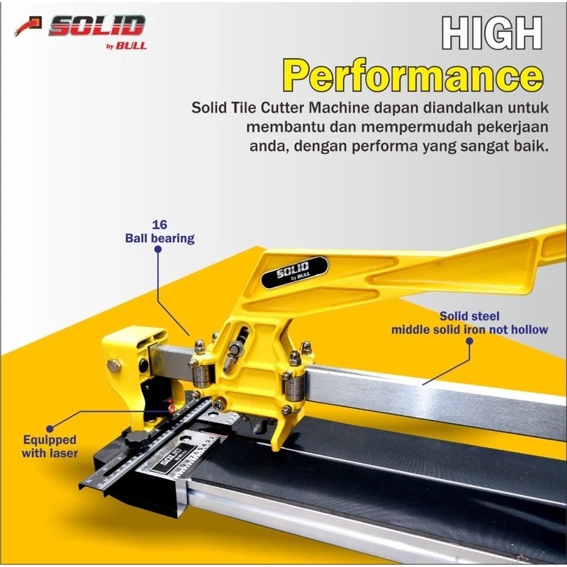 Meja Potong Keramik/Alat Potong keramik SOLID SLCT04-120 cm Berkualitas meja potong granit SOLID
