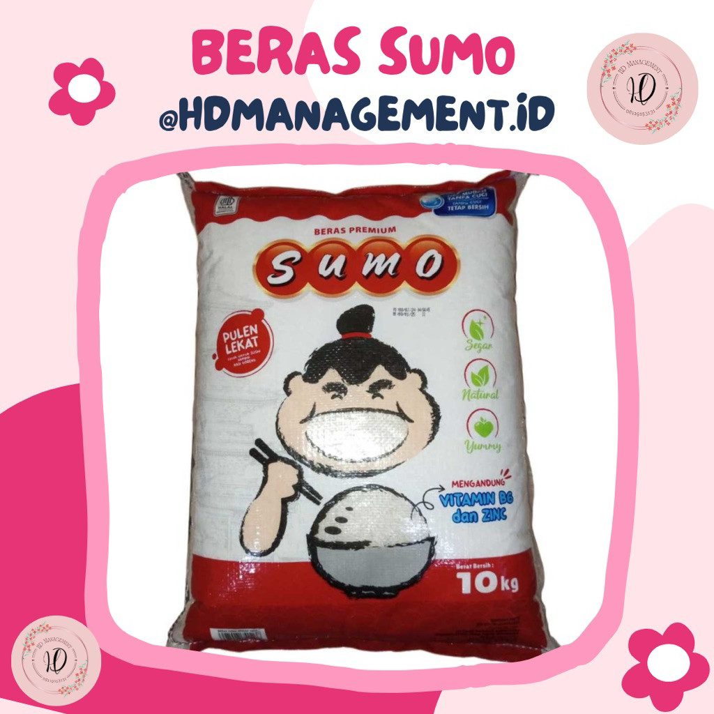 

Beras Putih Sumo Merah 10 Kg HD Management