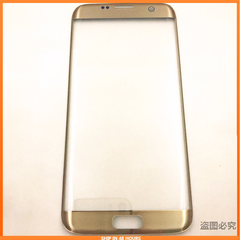 For Samsung Galaxy S7 Edge G935 G935F G935FD Tou  Screen Front Glass Panel LCD Outer Lens Front Glas