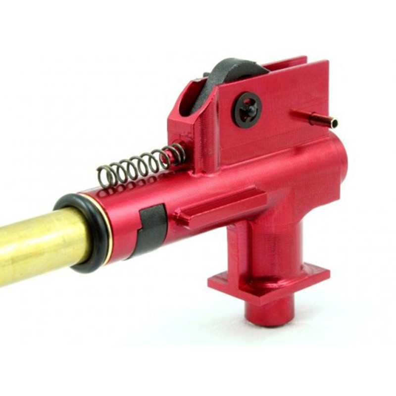 End Aluminum One Piece Metal Hopup Unit Chamber for JG CYMA Tokyo Marui M4 M16 Series Airsoft AEG Ri