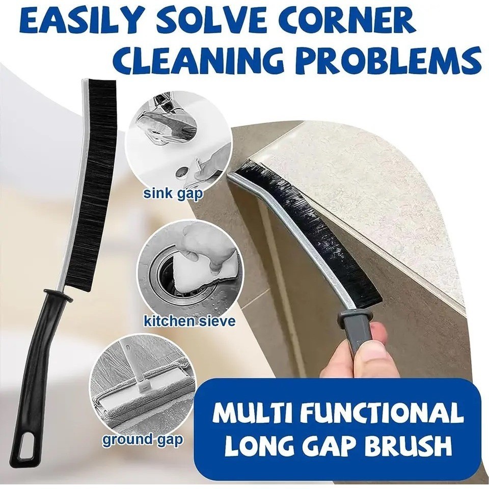 E32 - Sikat Celah Sudut WC Kamar Mandi / Gap Cleaning Brush / Sikat Closet / Sikat Kamar Mandi / Sik