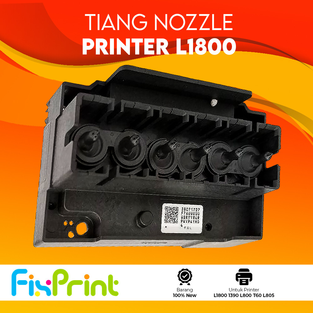 Manifold Print Head Printer 1390 Tiang Nozzle Cover Compatible For Epson L1800 L800 L805 T60