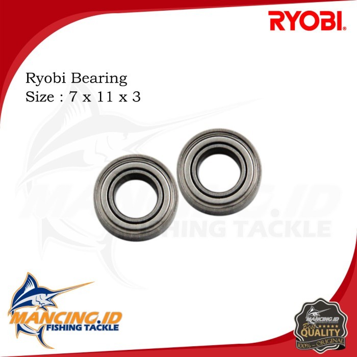 Sparepart Reel Ryobi Bearing Drive Gear 3000 & 6000 Stainless Steel - 3000