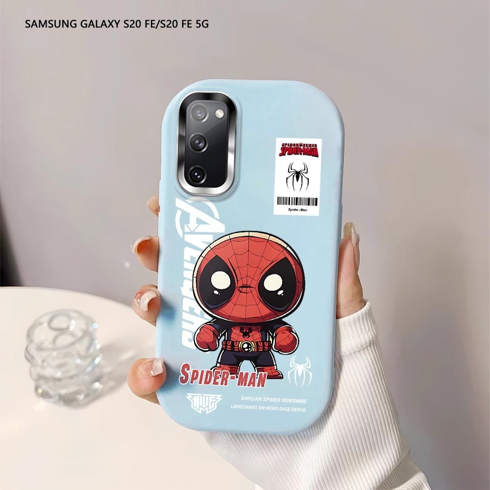 Softcase Untuk Samsung Galaxy S20 FE S21 FE S22 Ultra 5G Marvel Superheroes Back Cover Case Soft Ori