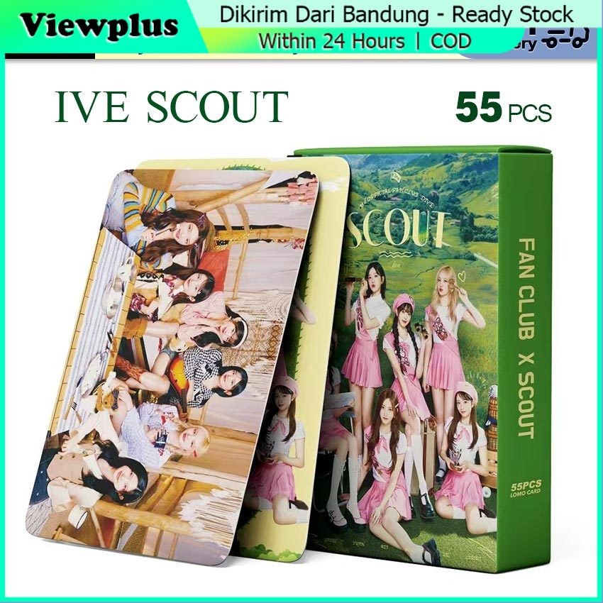 55Pcs Ive hologram photocard  IVE selca Collection