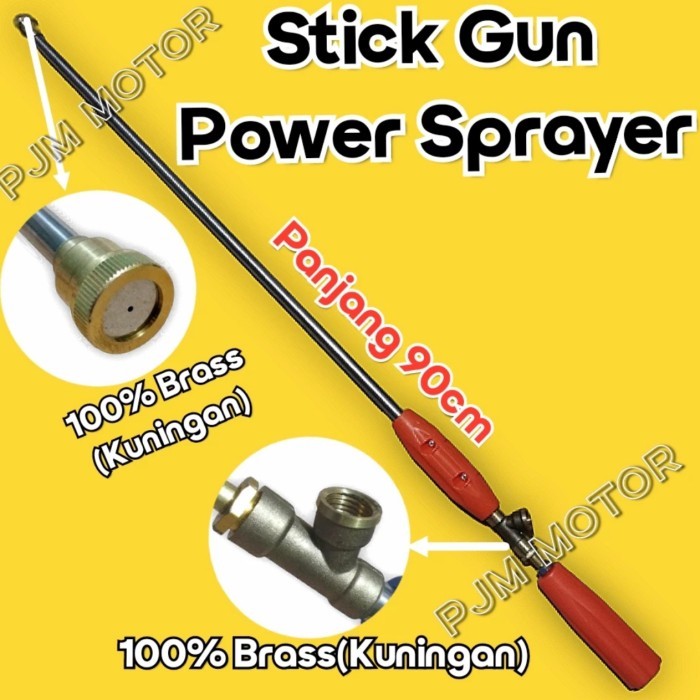 90cm Gun stik Stick doorsmeer pompa steam stim tekanan tinggi Power sprayer 90 cm
