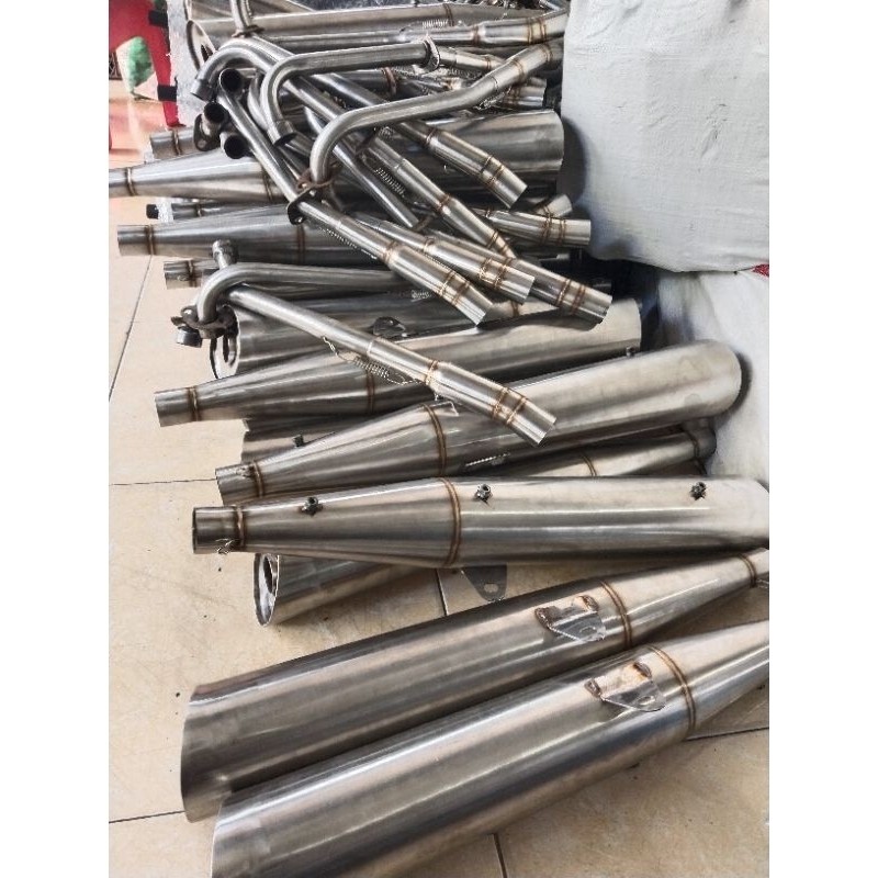 Knalpot standar racing Karisma Supra Supra X