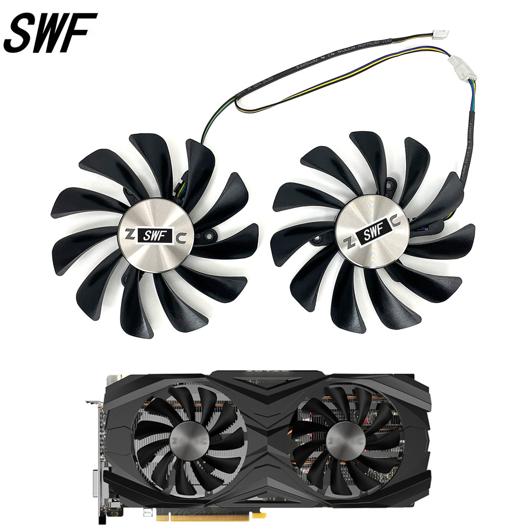 2PCS/lot 95mm Cooler Fan Replace For Zotac GeForce GTX 1070Ti 1080 Ti GTX1070 Ti GTX1080Ti AMP Editi