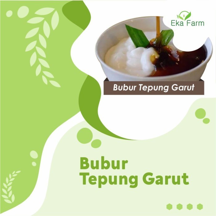 

✨NEW✨ -Tepung Pati Garut Ekafarm 500 gr [baik u/ ibu hamil / yg sakit maag]