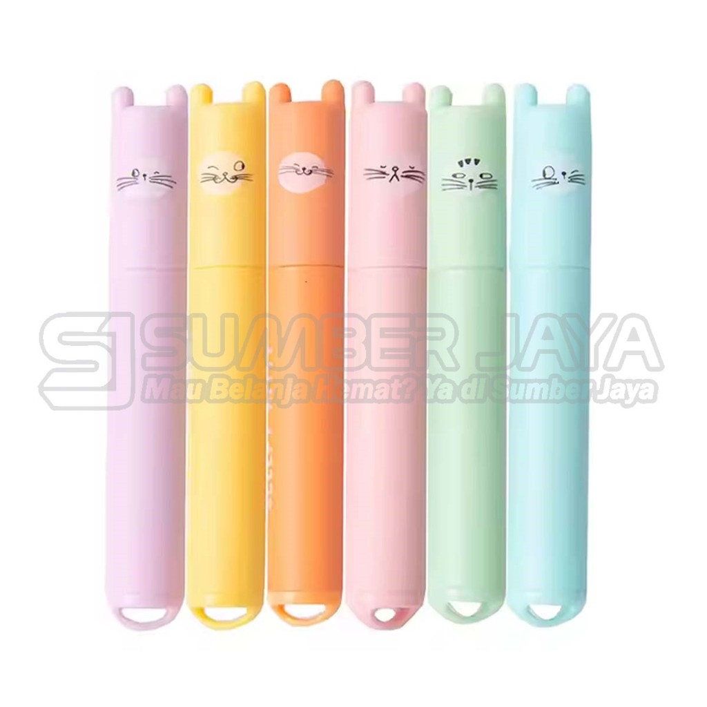 

Stabilo Highlighter Mini Set So Many Cats M&G AHM22574 AHM22575 Isi 6 Pcs