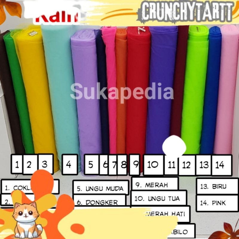 

READYYY Kain Tile suvenir (Harga per 0,5m) SKPD