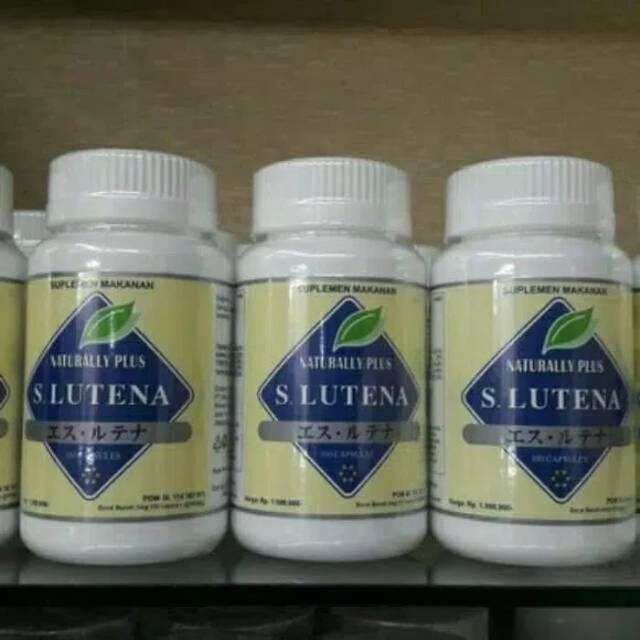 S LUTENA ASLI JAPAN 100% NATURALLY plus