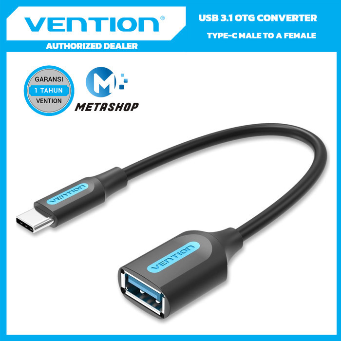 VENTION CCV Converter USB Hub 3.1 Type-C Male to A Female OTG Cable 0.15M PVC Kabel Adapter