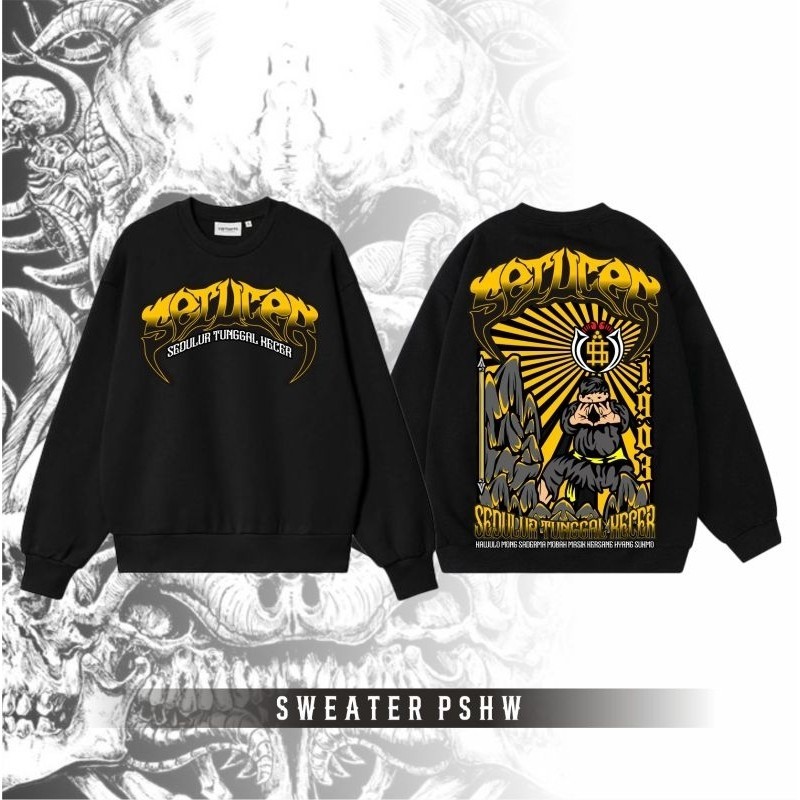 Sweater PSHW Setucer Sedulur Tunggal Kecer By Asyawil Store