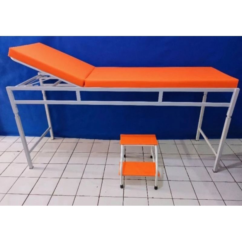 Bed periksa examination Kd holow besi+ matras