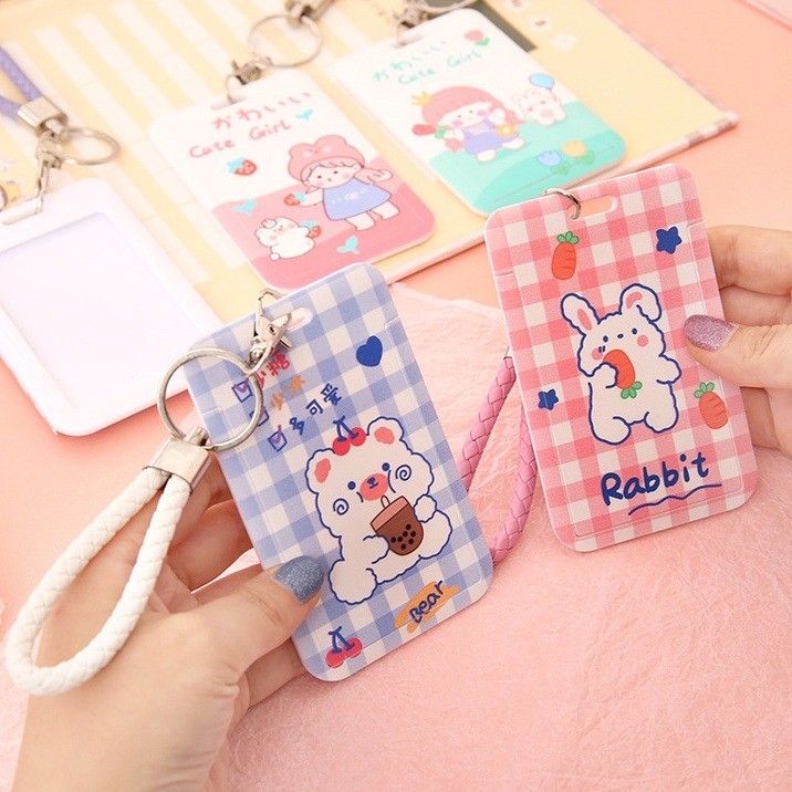

❀SS❀ LANYARD CARD HOLDER PREMIUM / GANTUNGAN HOLDER KARTU ANEKA MOTIF LUCU TERMURAH