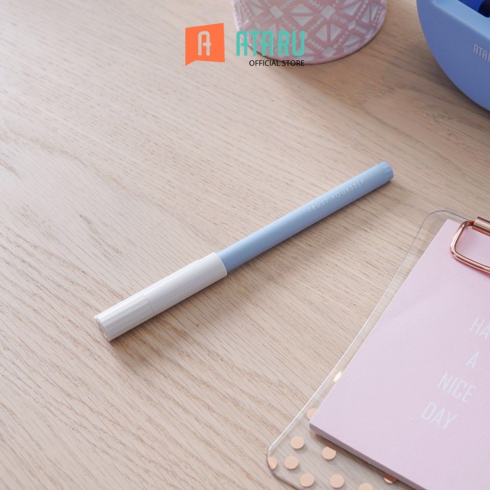 

Ataru Pulpen Happy Motivation Tinta Biru - Biru Pena Ballpoint Pen Bolpoin Alat Tulis