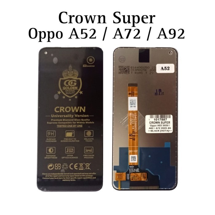PGC99 CROWN SUPER LCD Touchscreen Oppo A52 2020 / A72 2020 A92 2020 Realme 6