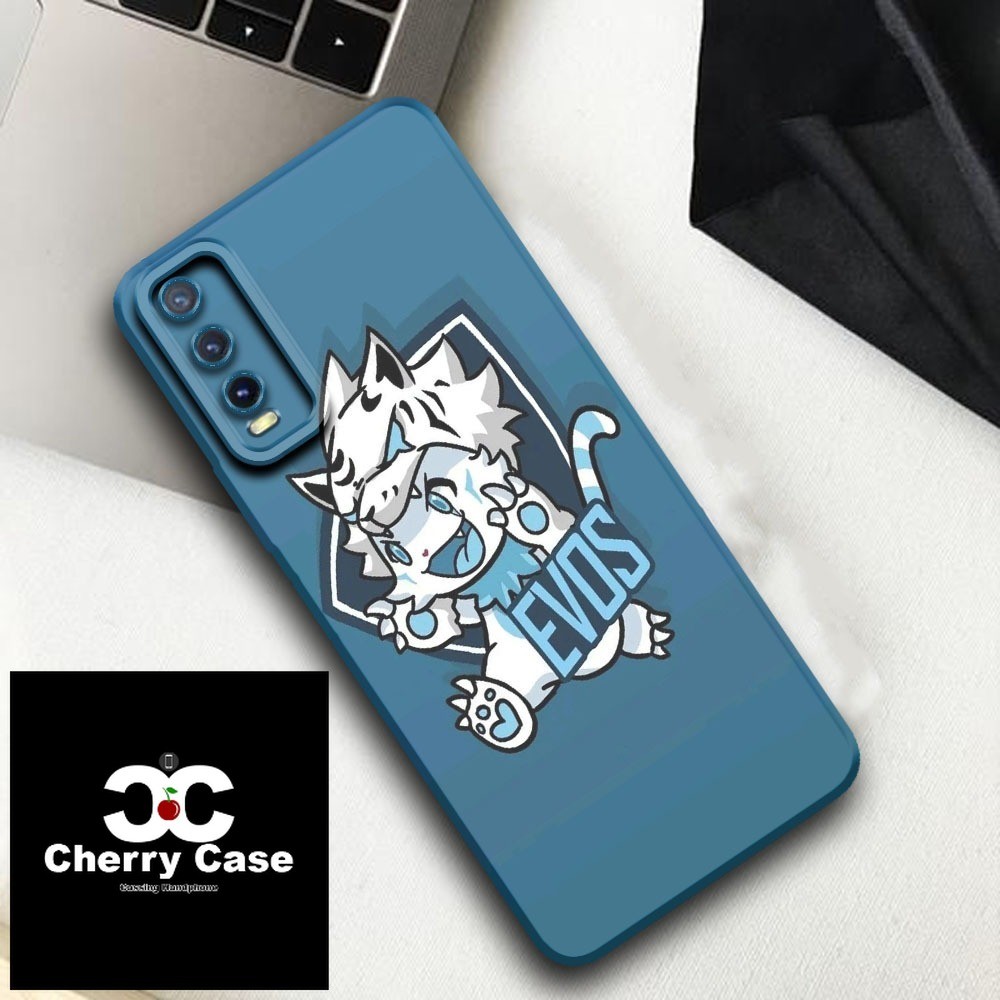 QW12 Casing Handphone Motif Evos For VIVO Y20 Y20s Y12s Case HpTerbaru Keren Cover 2024 V23E 5G