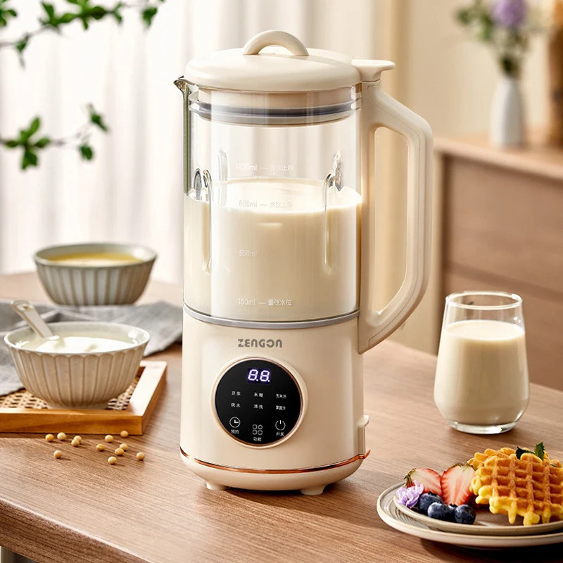 1.2L Soybean Milk Ma ine Electric Juicer Blender Mixer Soybean Milk Maker High Speed Blender Rice Pa