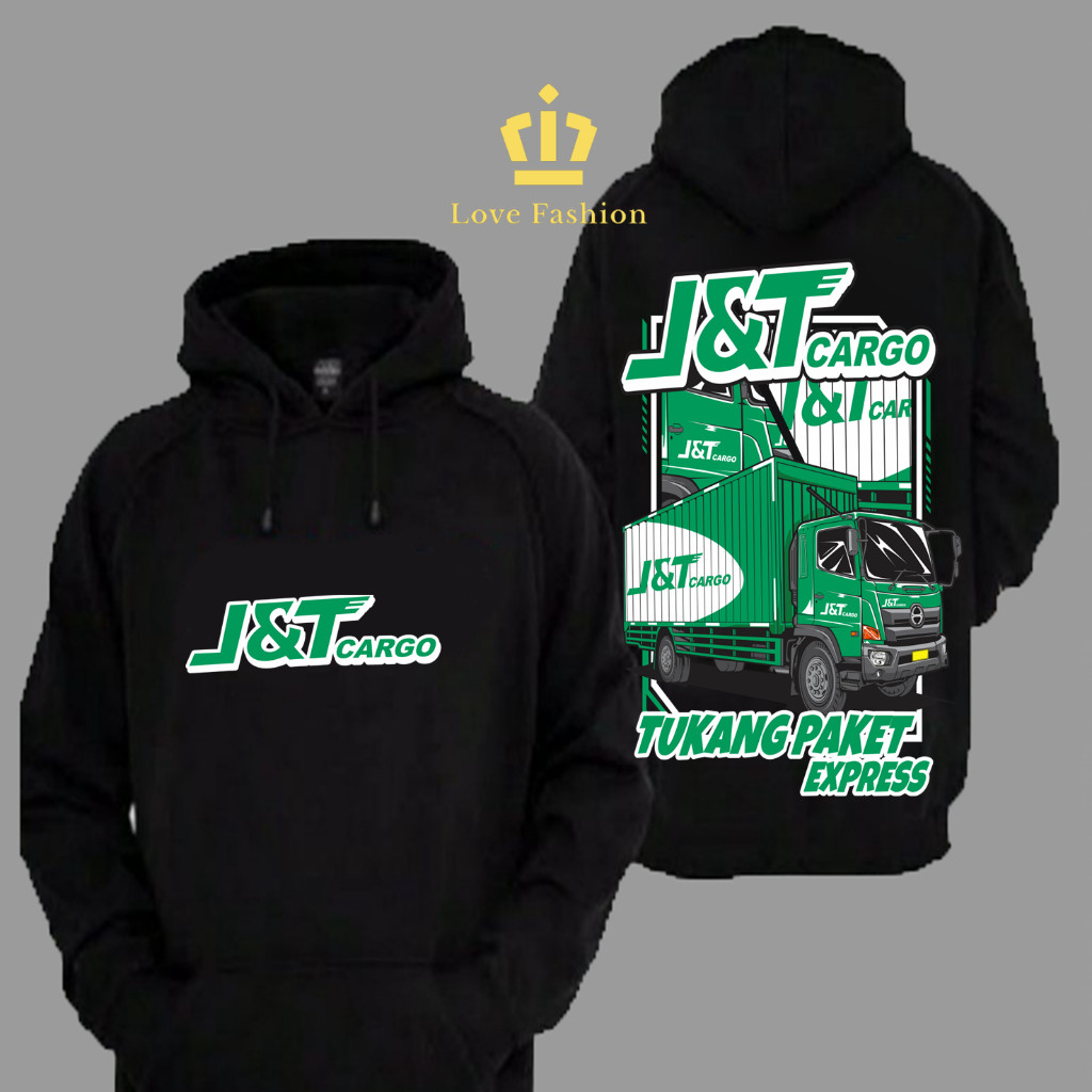 Sweater Hoodie Distro  JNT Cargo Ekspedisi Tukang Paket Express Premium Terbaru