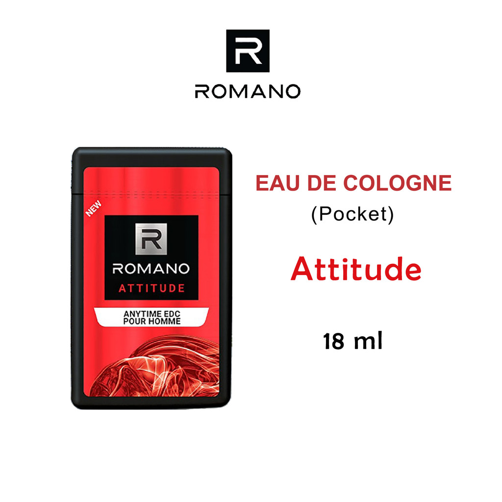 Romano Attitude Parfum Saku Pocket Anytime EDC 18 ml Wewangian Pria