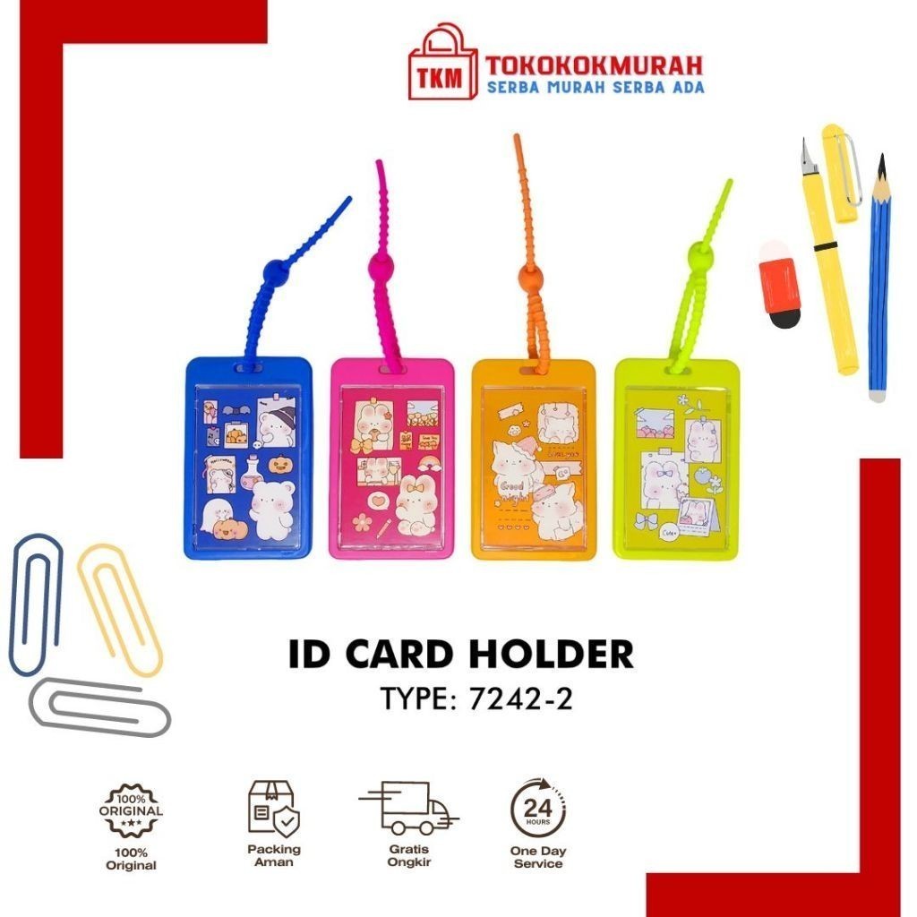 

BARU! ID CARD HOLDER FANCY 7242-2