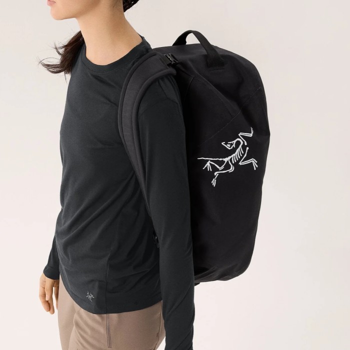 ARCTERYX СARRIER 40 DUFFLE BLACK  Bag Backpack Tas Anti Air Waterproof Original | 3.015.0341