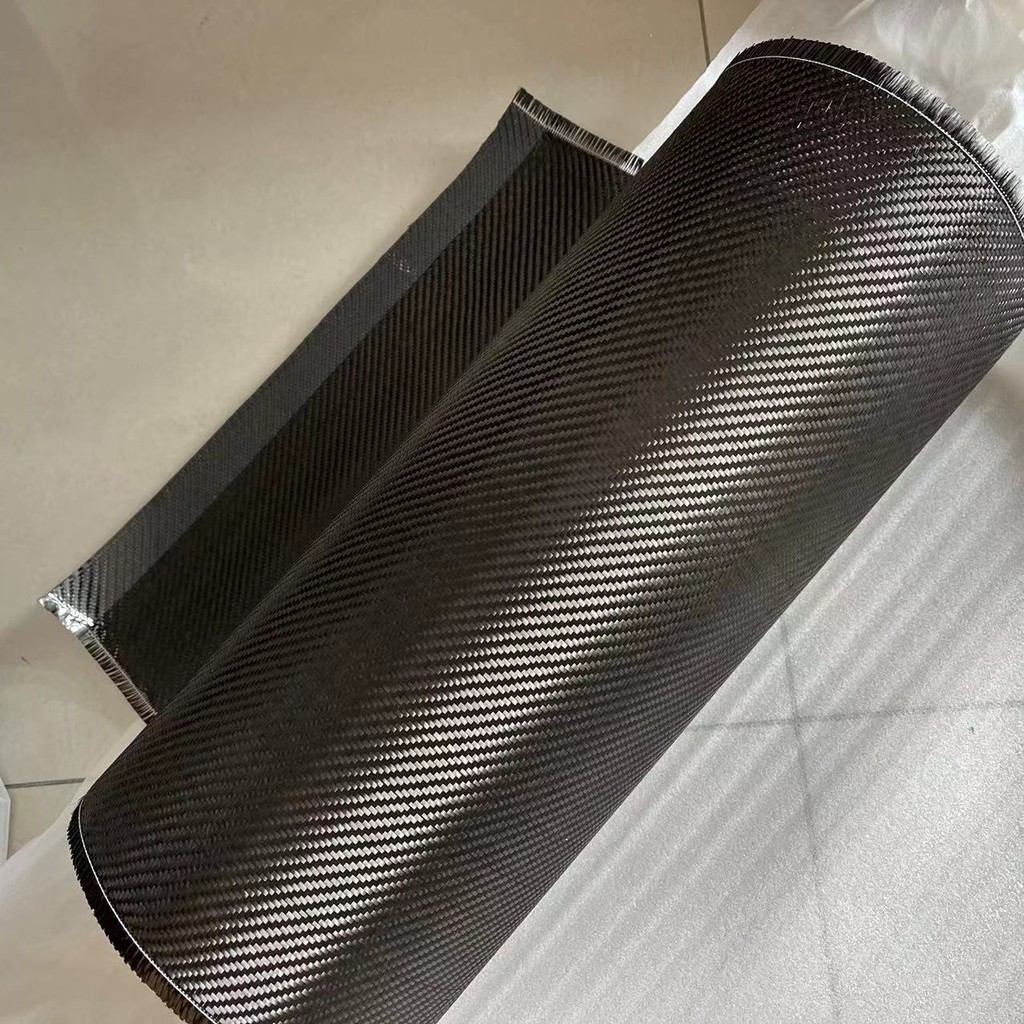 

[Grade A] Real Carbon Fiber Cloth 3K 200gsm 2*2 Plain Twill Carbon Fabric 12" / 30cm width x 1m Continuous roll up packaging