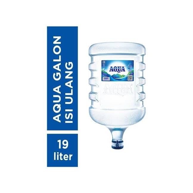 

Aqua 19 liter + Galon khusus grab & gojek