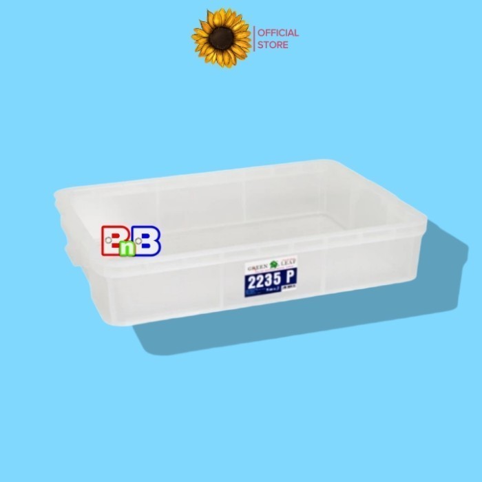 

Green Leaf 2235 P Bread Container Roti Box Keranjang Industri Bakery