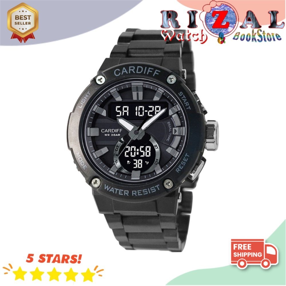 Terlariss CARDIFF DT S 5161 Jam Tangan Dual Time
