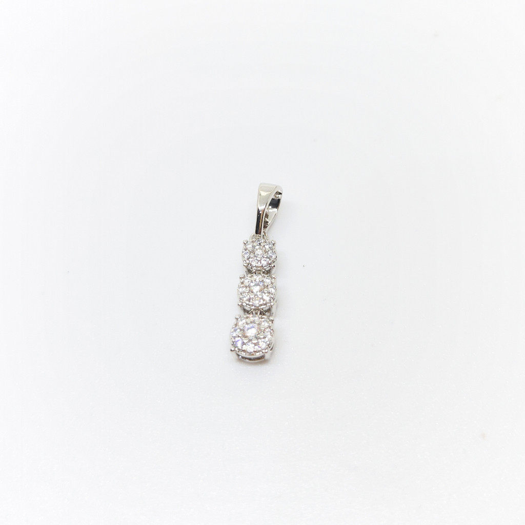 Liontin Tanpa Kalung Liontin Kecil Imut Motif 3 Bulat Baris 1471