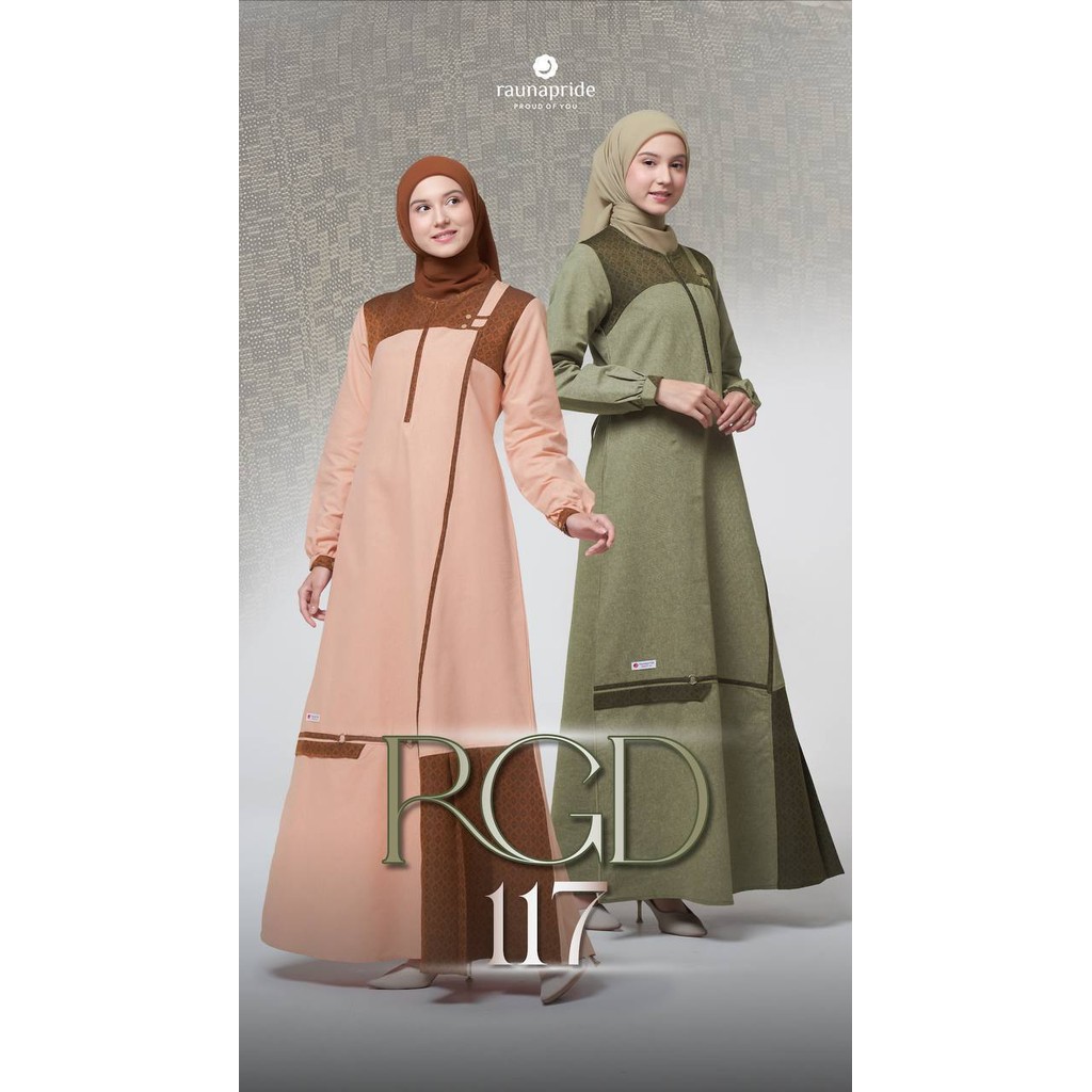 Busana Muslim Ibu / Remaja Modern Model Simple Rgd 117 by Raunapride