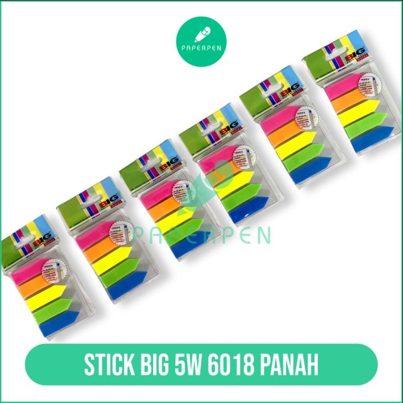 

[S_ATK] STICKY NOTE BIG 5 WARNA 6018
