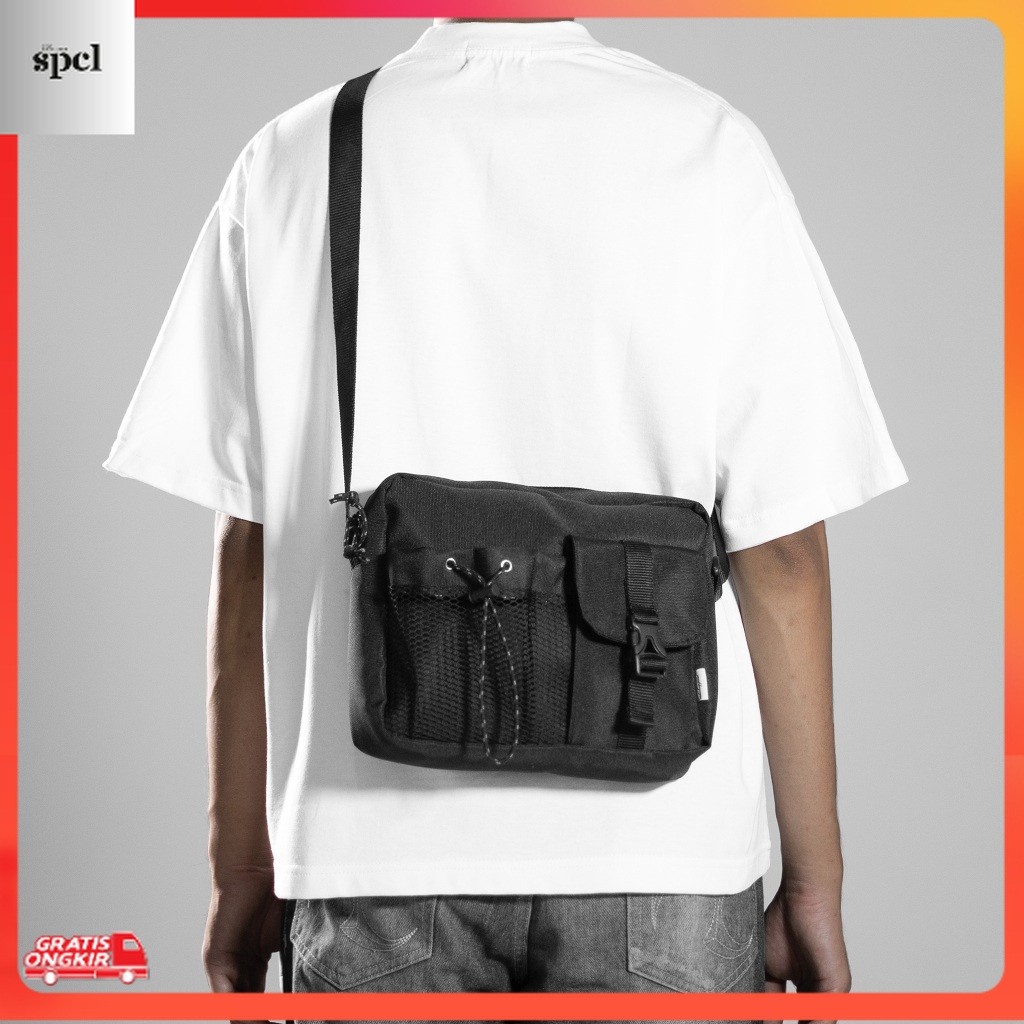 Kekinian / Exhale Apparel Slingbag Cosy Black