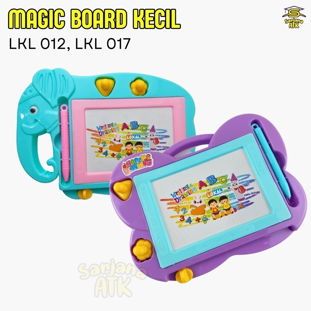 

Magic Board Kecil / Papan Tulis Magnetik Kecil / Papan Tulis Anak Mini Fancy