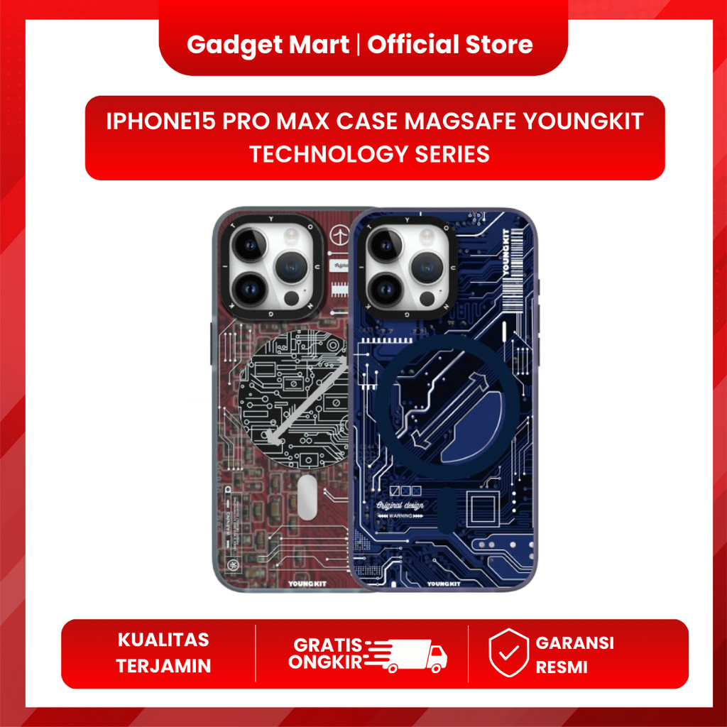 Iphone15 Pro Max Case Magsafe Youngkit Technology Series