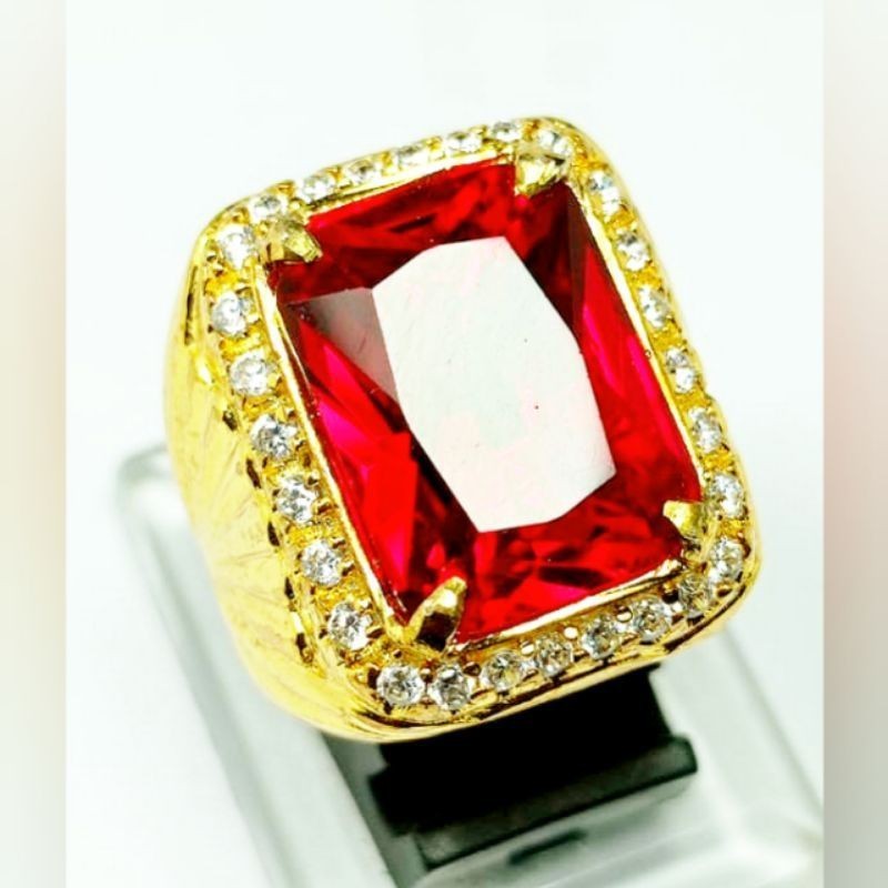 CINCIN BATU MERAH SIAM ASLI