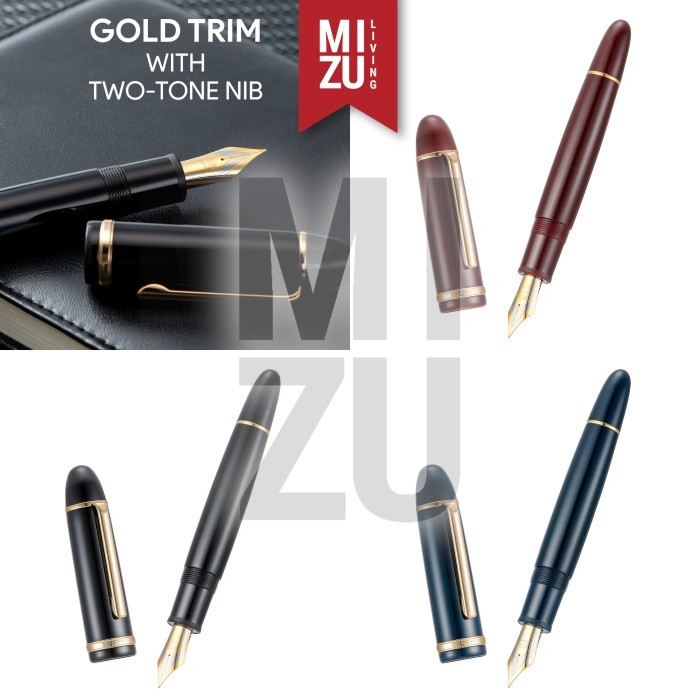 

best -JINHAO X159 #8 Nib Fountain Pen Jumbo Inspired By MB Meisterstuck 149 - BURGUNDY GT, F 0.50