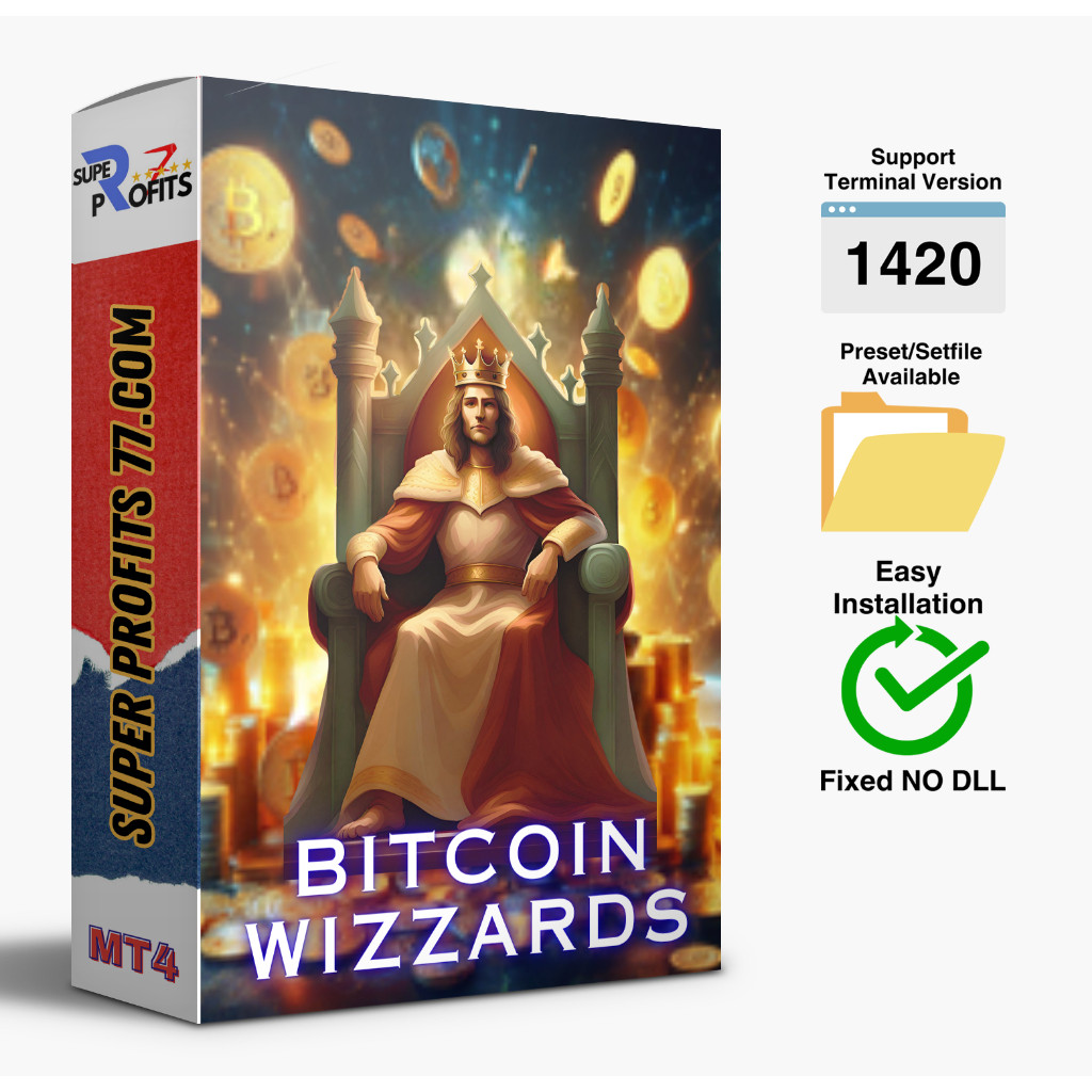 EA Robot Trading MT4 Bitcoin Wizard V1.8