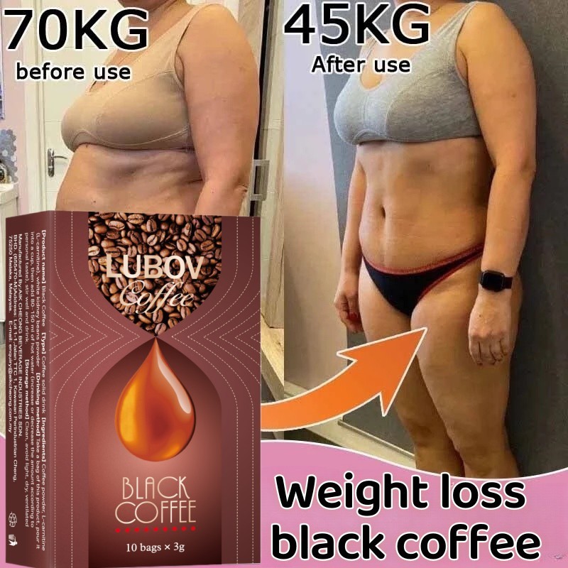 

Malaysia Brewing Lubov Black Coffee Three in One Instant Coffee 30g Hotel Office Coffee