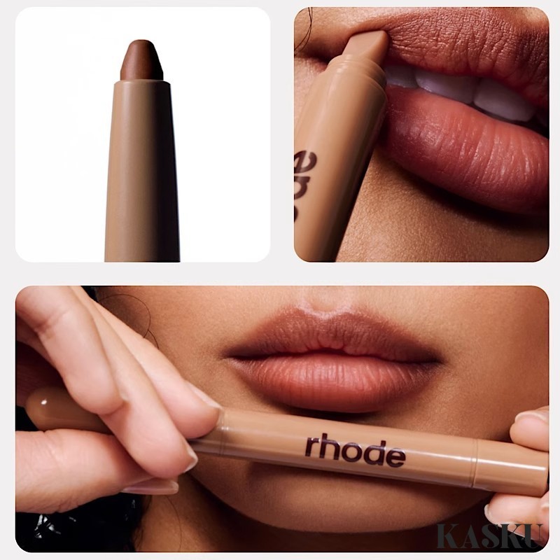 HOTRhode Lip Liner/Hailey's New Two-ended Lip Liner Lipstick/ Hailey Lip and Cheek Lipstick Pen 0.75