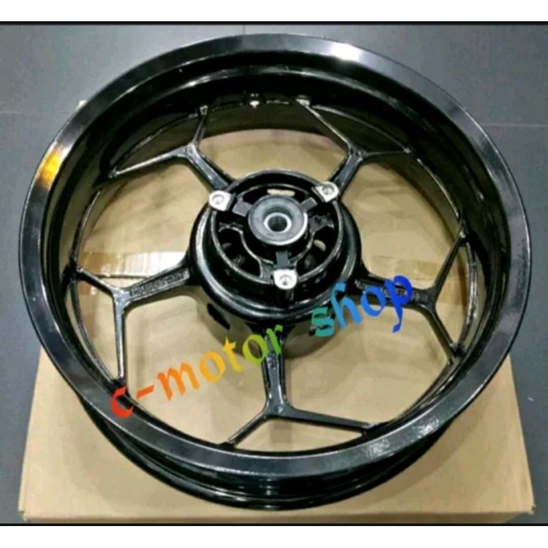 Velg Belakang Delkevic Lebar 5in Ninja 250fi, Z250, Ninja 250 Karbu
